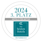 Die besten Hotels - Auszeichnung 2024 - 3. Platz